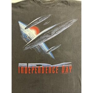 Vintage Stanley Desantis Independence Day Movie Promo T-Shirt Adult Size X-Large